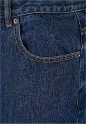 URBAN CLASSICS Herren 90s Jeans Blau/Dunkelblau