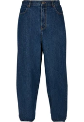 URBAN CLASSICS Herren 90s Jeans Blau/Dunkelblau