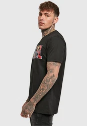 Merchcode T-Shirt Marvel Logo Character Tee (1-tlg) Schwarz/Mischfarben/Beige/Rot/Braun