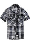 Brandit Langarmhemd Roadstar Shirt Schwarz/Grau/Blau/Dunkelgrau/Hellblau