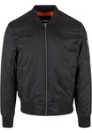 URBAN CLASSICS Anorak Herren Basic Bomber Jacket (1-St) Dunkelgrau/Grau/Schwarz