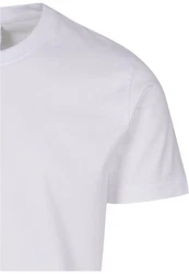 URBAN CLASSICS T-Shirt Urban Classics Herren Basic Tee Weiß/Grau/Creme