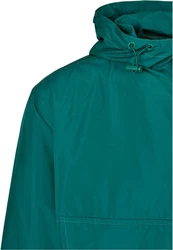 URBAN CLASSICS Anorak Urban Classics Herren Basic Pull Over Jacket Türkis/Grün/Dunkelgrün