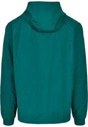 URBAN CLASSICS Anorak Urban Classics Herren Basic Pull Over Jacket Türkis/Grün/Dunkelgrün