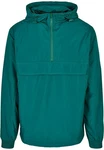 URBAN CLASSICS Anorak Urban Classics Herren Basic Pull Over Jacket Türkis/Grün/Dunkelgrün