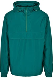 URBAN CLASSICS Anorak Urban Classics Herren Basic Pull Over Jacket Türkis/Grün/Dunkelgrün