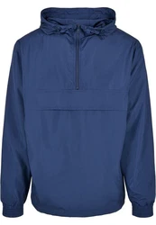 URBAN CLASSICS Anorak Urban Classics Herren Basic Pull Over Jacket Dunkelblau/Blau