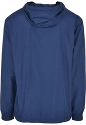 URBAN CLASSICS Anorak Urban Classics Herren Basic Pull Over Jacket Dunkelblau/Blau