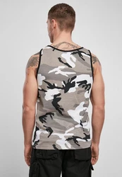 Brandit Tanktop Dunkelgrün/Beige/Grau