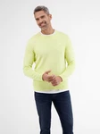 LERROS Strickpullover Strukturstrick Grün/Neonfarben/Gelb