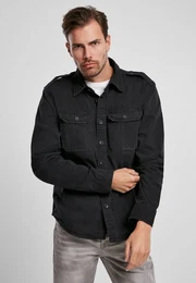 Langarmhemd Herren Vintage Shirt (1-tlg)