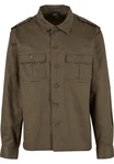 Brandit Langarmhemd US Shirt Khaki/Dunkelgrün/Braun