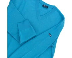 Saint James Wollpullover Cuirass mit V-Ausschnitt 6637/2210