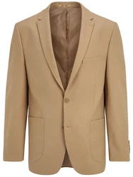 SteffenKlein Anzugsakko Slim Fit Beige/Braun/Khaki