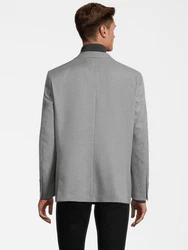 SteffenKlein Anzugsakko Slim Fit Grau/Hellgrau