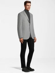 SteffenKlein Anzugsakko Slim Fit Grau/Hellgrau