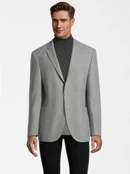 SteffenKlein Anzugsakko Slim Fit Grau/Hellgrau