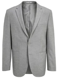 SteffenKlein Anzugsakko Slim Fit Grau/Hellgrau