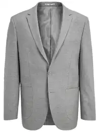 Anzugsakko Slim Fit (1-tlg) mit aufgesetzten Taschen