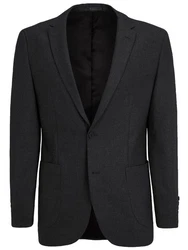 SteffenKlein Anzugsakko Slim Fit Dunkelgrau/Grau/Schwarz