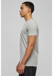URBAN CLASSICS Herren Fitted Stretch Tee Grau/Hellgrau/Dunkelgrau
