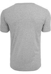 URBAN CLASSICS Herren Fitted Stretch Tee Grau/Hellgrau/Dunkelgrau