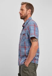 Brandit Langarmhemd Roadstar Shirt Türkis/Blau