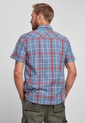 Brandit Langarmhemd Roadstar Shirt Türkis/Blau