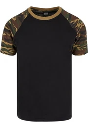 T-Shirt Herren Raglan Contrast Tee (1-tlg)