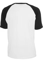 URBAN CLASSICS T-Shirt Raglan Contrast Tee (1-tlg) Weiß/Schwarz/Creme