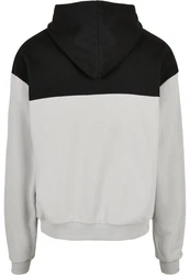 Urban Classics Sweatshirt Upper Block Hoody Hellgrau/Grau/Schwarz/Beige/Dunkelgrau