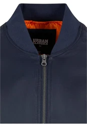 URBAN CLASSICS Anorak Herren Basic Bomber Jacket (1-St) Dunkelblau/Blau/Hellblau