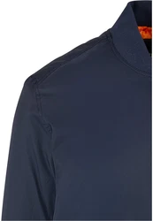 URBAN CLASSICS Anorak Herren Basic Bomber Jacket (1-St) Dunkelblau/Blau/Hellblau