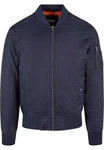 URBAN CLASSICS Anorak Herren Basic Bomber Jacket (1-St) Dunkelblau/Blau/Hellblau