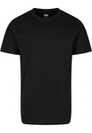 URBAN CLASSICS T-Shirt Urban Classics Herren Basic Tee Schwarz