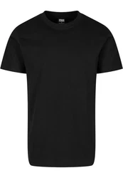 URBAN CLASSICS T-Shirt Urban Classics Herren Basic Tee Schwarz