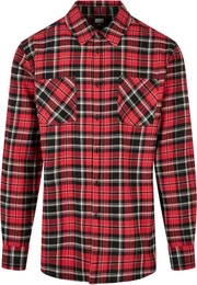 Langarmhemd Herren Checked Roots Shirt (1-tlg)