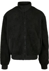 Urban Classics Jacke Boxy Sherpa Jacket Schwarz