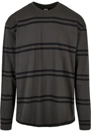 Longsleeve Herren Oversized Striped Longsleeve (1-tlg)
