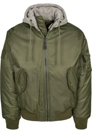 Anorak Herren Hooded MA1 Bomber Jacket (1-St)