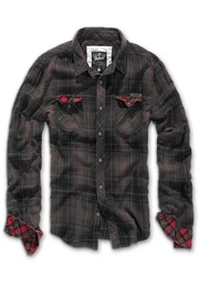 Langarmhemd Herren Duncan Checked Shirt (1-tlg)