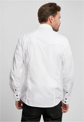 Brandit Slim Worker Shirt Weiß/Hellblau