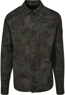 Brandit Slim Worker Shirt Dunkelgrün