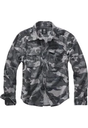 Langarmhemd Herren Vintage Shirt (1-tlg)