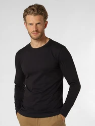 Nils Sundstrm Langarmshirt Schwarz