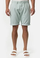 Indicode Chinoshorts Acton Grün/Hellgrün/Hellblau/Türkis