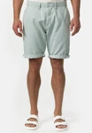 Indicode Chinoshorts Acton Grün/Hellgrün/Hellblau/Türkis