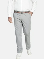 Charles Colby Stoffhose BARON MARCHAS +Fit Kollektion Grau/Khaki/Hellgrau