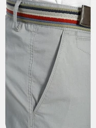 Charles Colby Stoffhose BARON MARCHAS +Fit Kollektion Grau/Khaki/Hellgrau