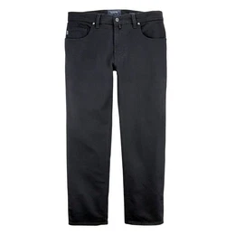Bequeme Jeans XXL Jeans-Hose schwarz Peter
